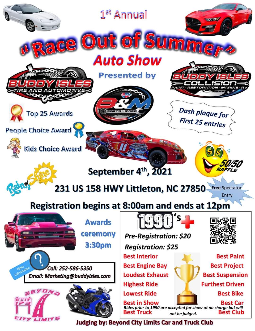 1st Annual Race Out of Summer Auto Show 🚗 The Warrenist