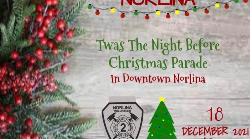 norlina christmas parade 2021