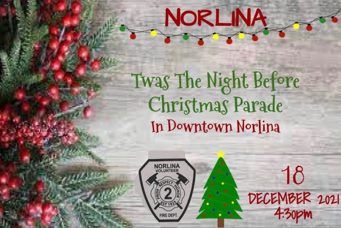 norlina christmas parade 2021