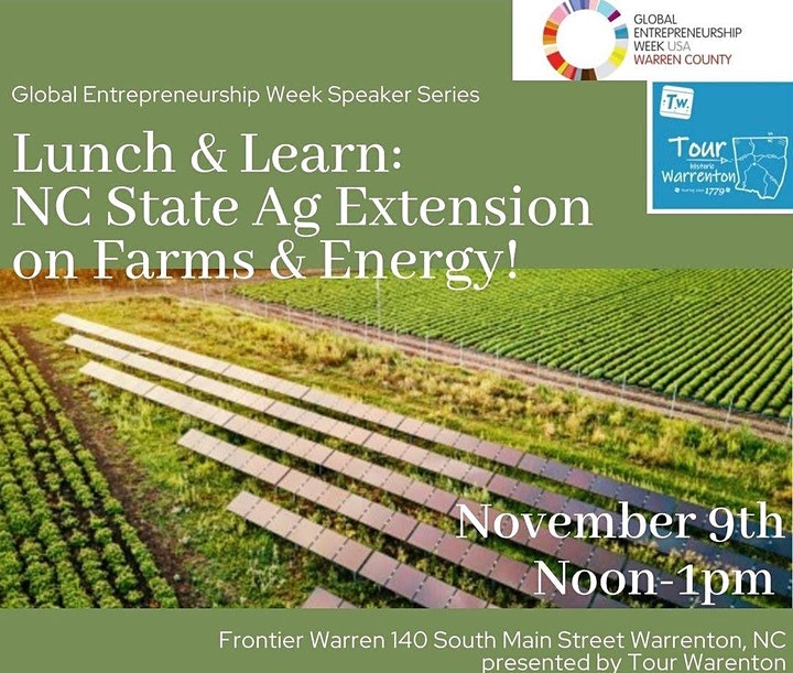 GEW2021 Lunch & Learn Speaker Series NC State Agriculture Extension