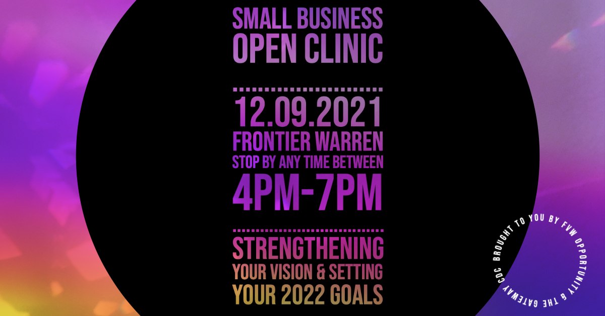 small business clinic frontier warren warrenton nc