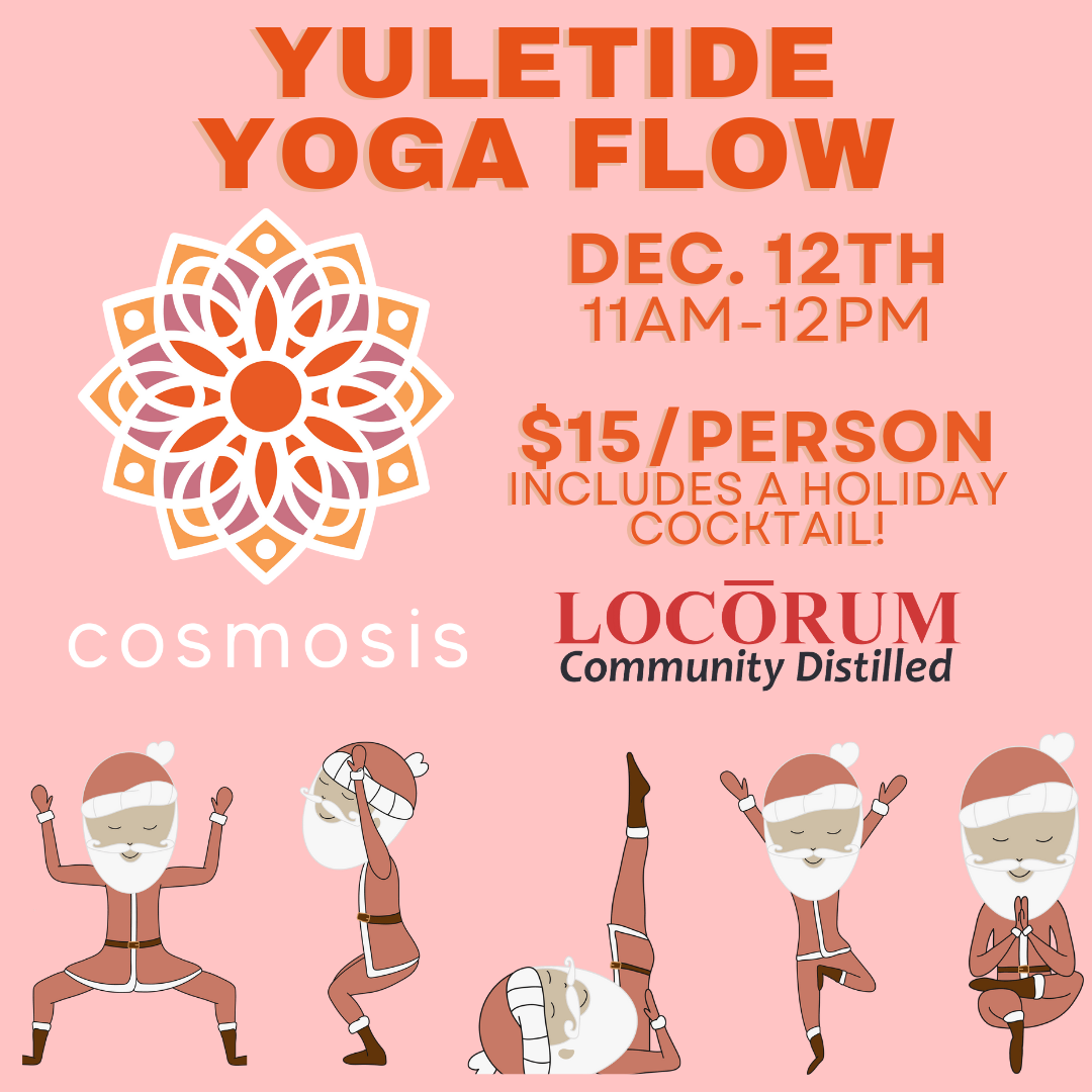 yuletide yoga flow cosmosis locorum dec 12 2021