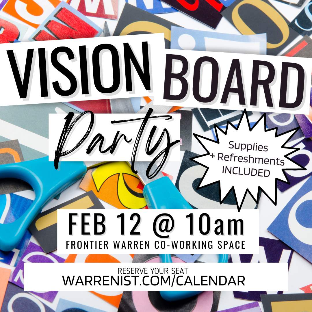 Manifest! Create a Vision Board Party The Warrenist