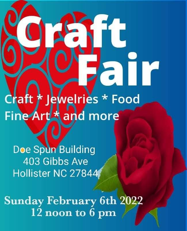 craft fair hollister nc