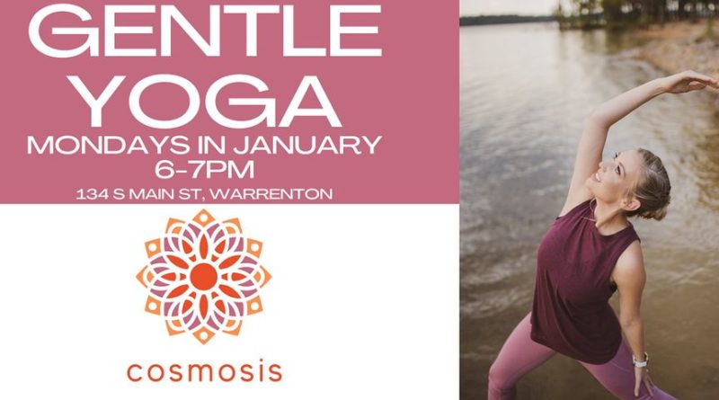 gentle yoga cosmosis warrenton nc