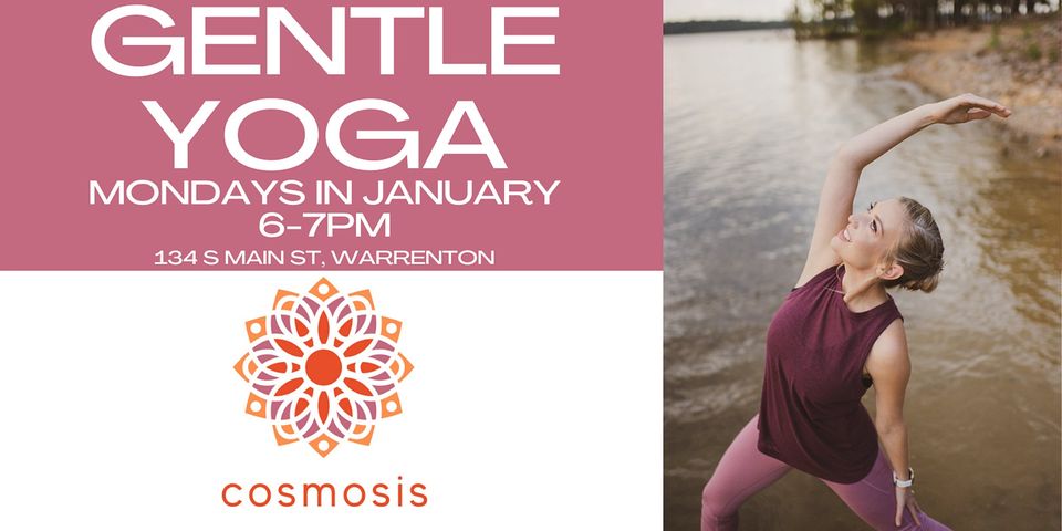 gentle yoga cosmosis warrenton nc