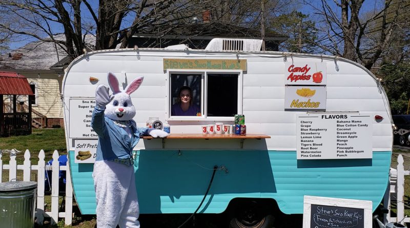 easter egg hunt steves sno cone littleton lake gaston nc