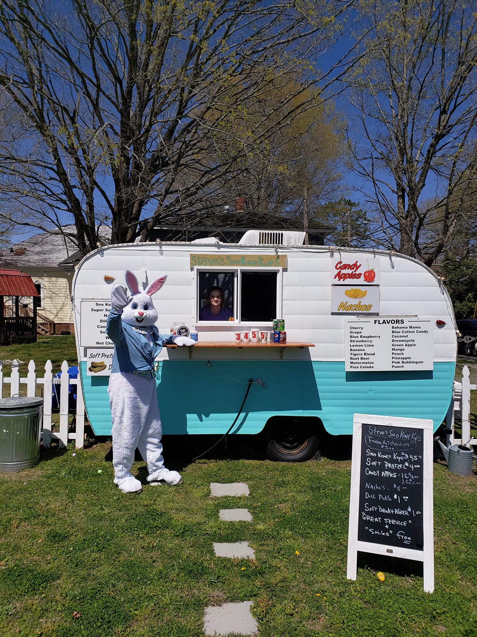 easter egg hunt steves sno cone littleton lake gaston nc