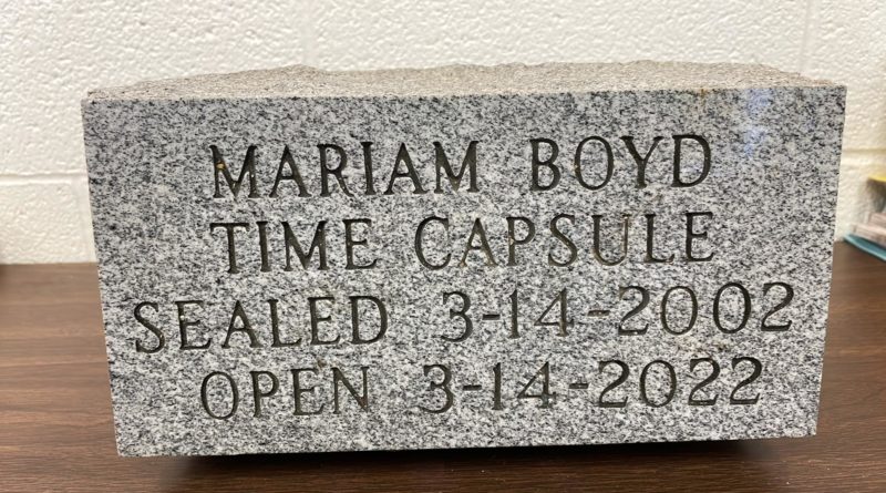 mariam boyd elementary school warren county nc warrenton time capsule march 14 2022
