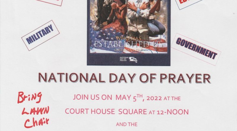 national day of prayer warrenton warren county nc 2022
