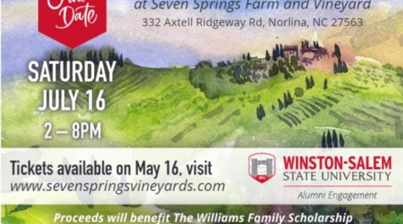 wssu rams seven springs farm vineyard norlina warren county nc 2022