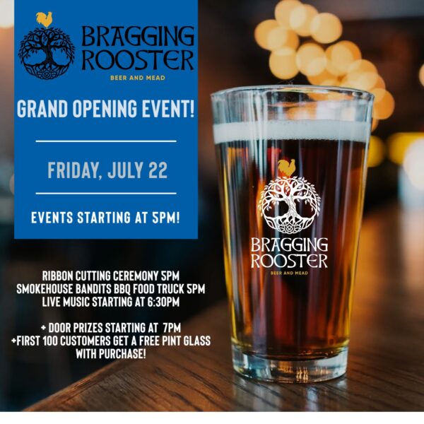 GRAND OPENING: Bragging Rooster 🍻 - The Warrenist