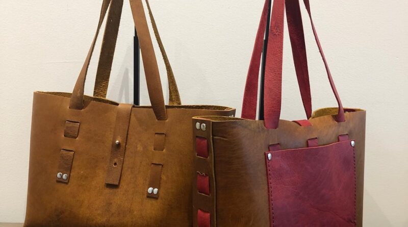 franks fine arts leather bag making class