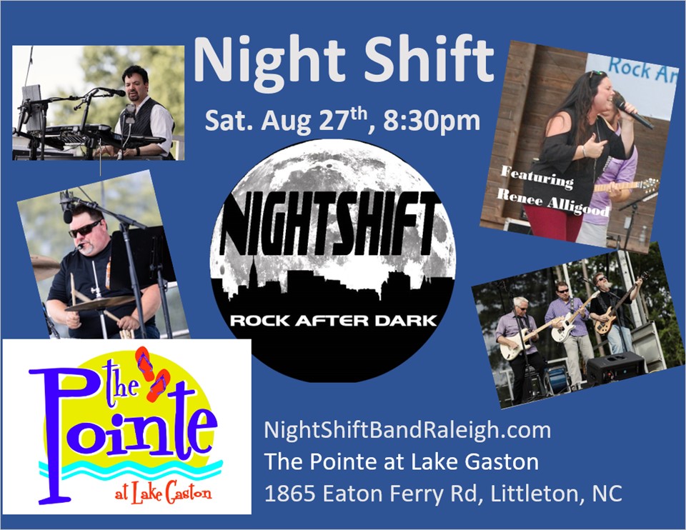 Night Shift Band The Pointe at Lake Gaston 🎵 The Warrenist