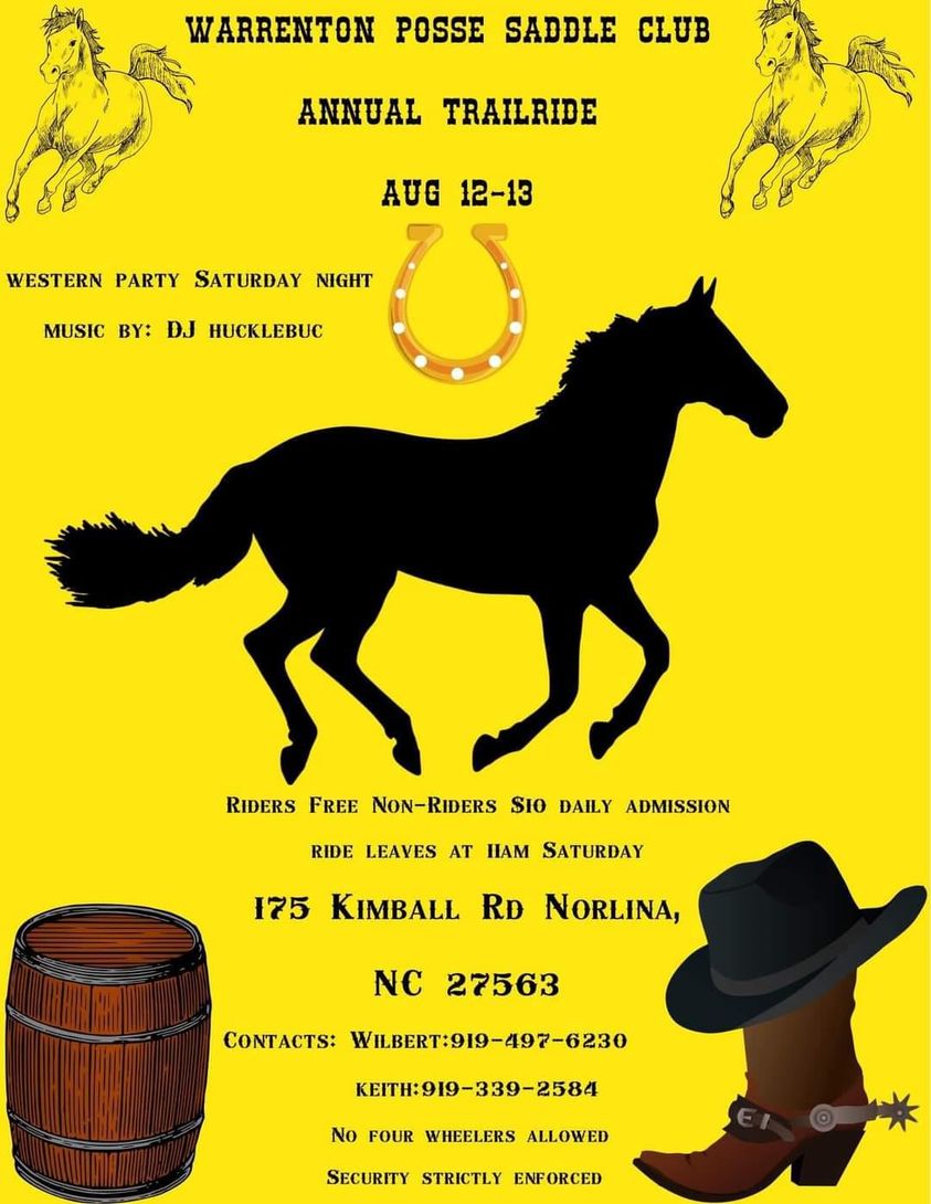 warrenton posse horses norlina august 2022