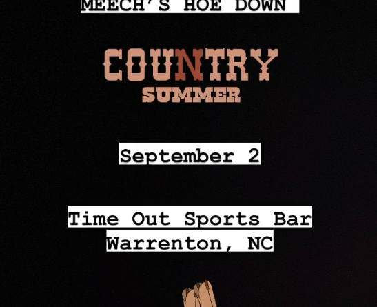 meechs hoe down country summer time out sports bar warrenton nc