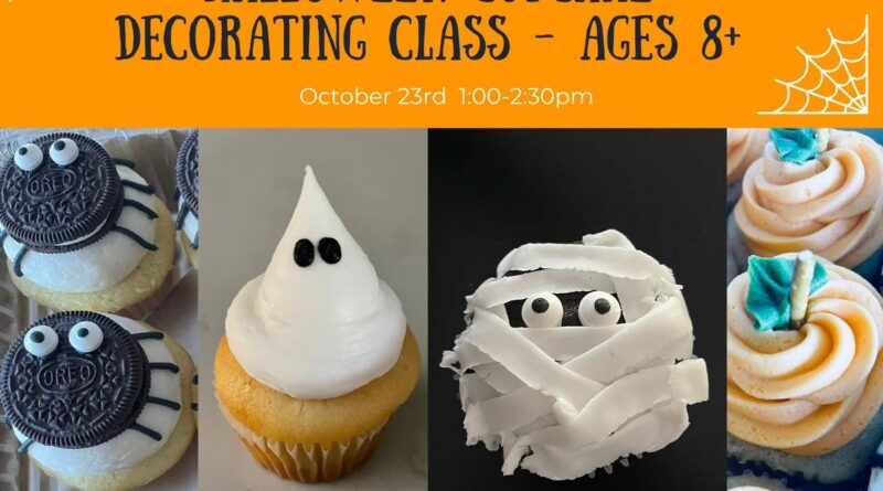 halloween cupcake decorating class jenny cakes at the lake littleton nc