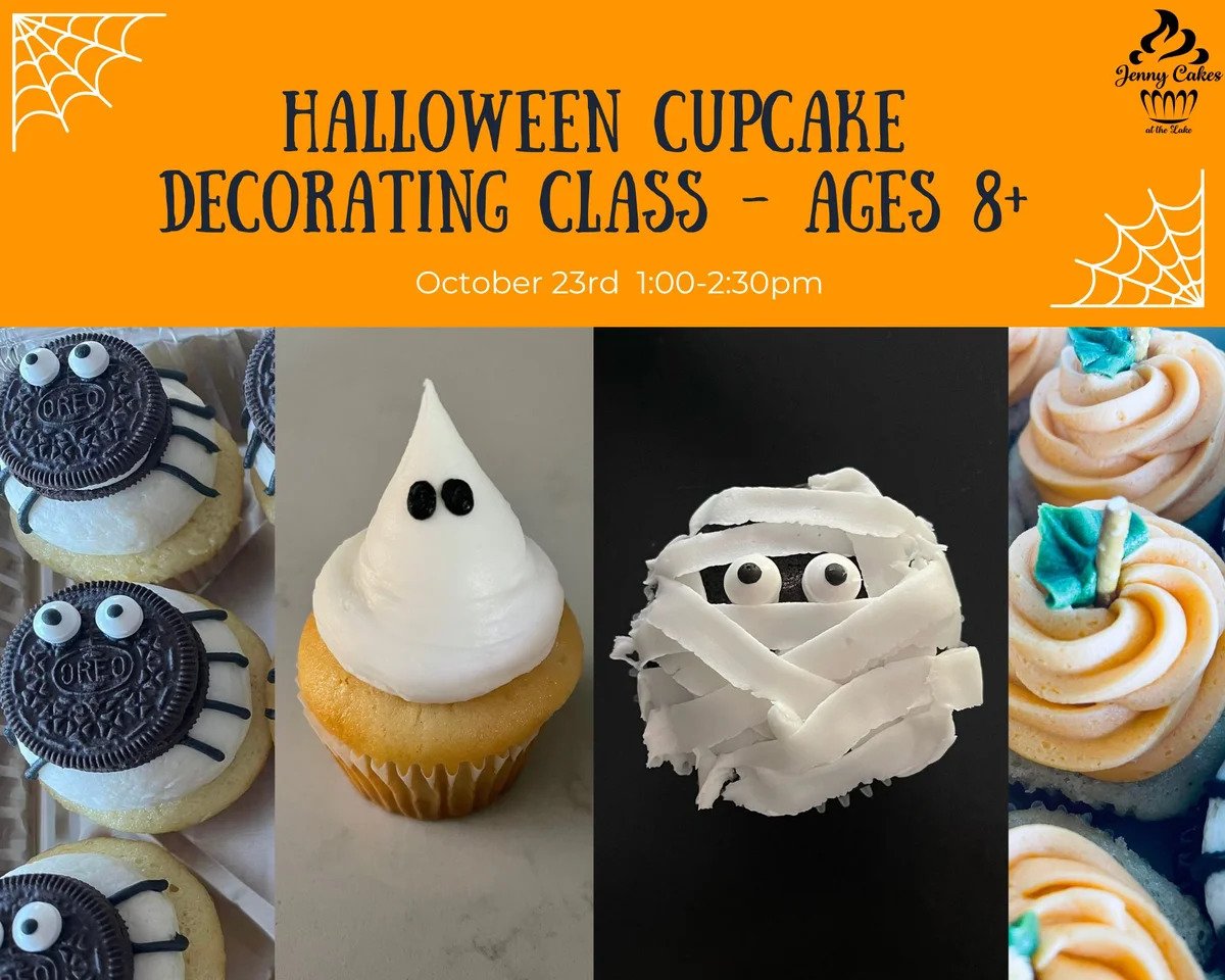 halloween cupcake decorating class jenny cakes at the lake littleton nc