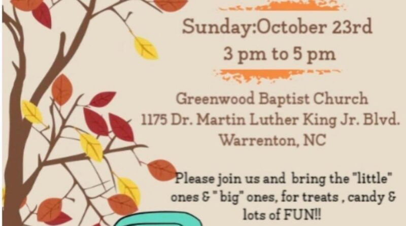 harvest festival greenwood baptist church warrenton nc 2022