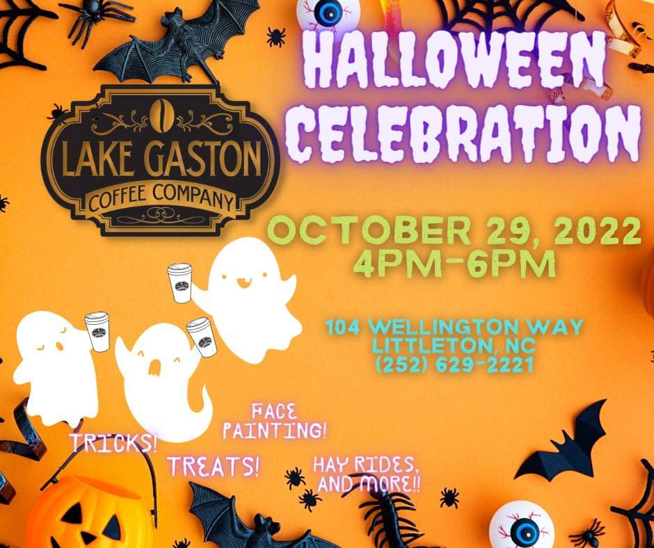 lake gaston coffee littleton nc halloween 2022