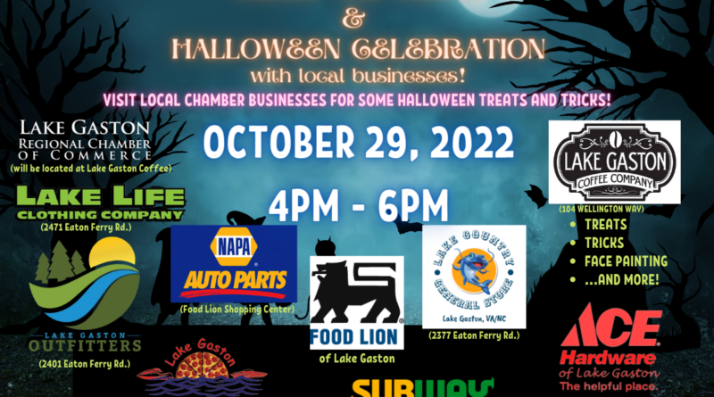 lake gaston regional chamber of commerce littleton nc halloween 2022