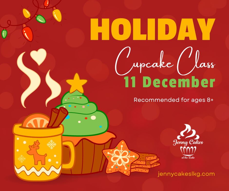 Holiday Cupcake Decorating Class jenny cakes at the lake littleton nc december 11 2022