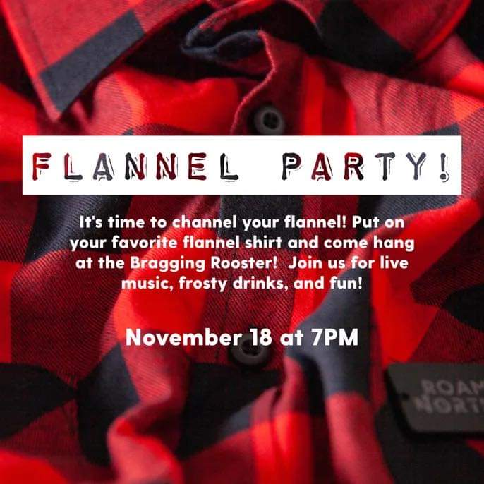 flannel party bragging rooster warrenton nc november 18 2022