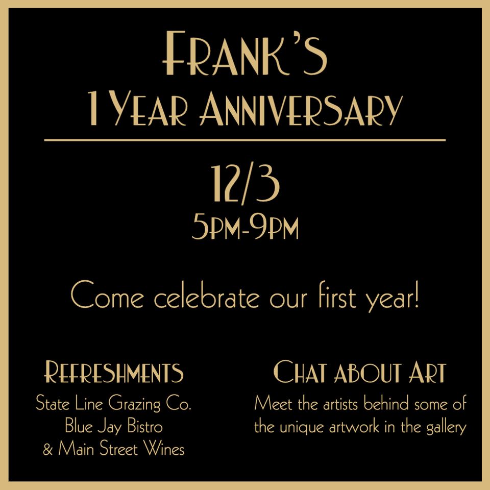 franks fine arts one 1 year anniversary littleton lake gaston nc