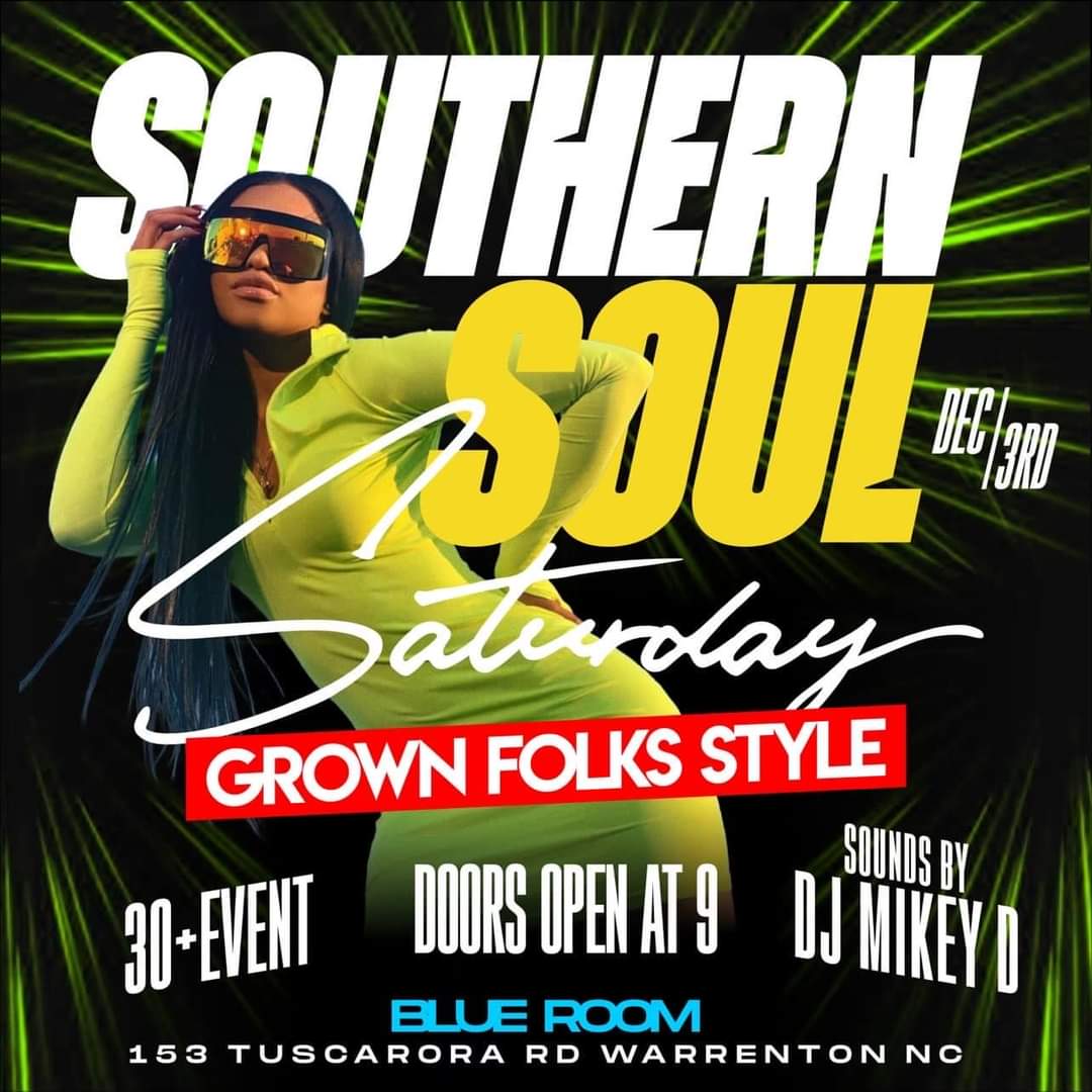 southern soul saturday blue room warrenton nc dec 3 2022