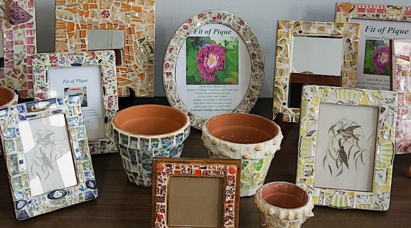 Crafting With CherryGal Heirloom Mosaic Frames bragging rooster warrenton nc feb 2023