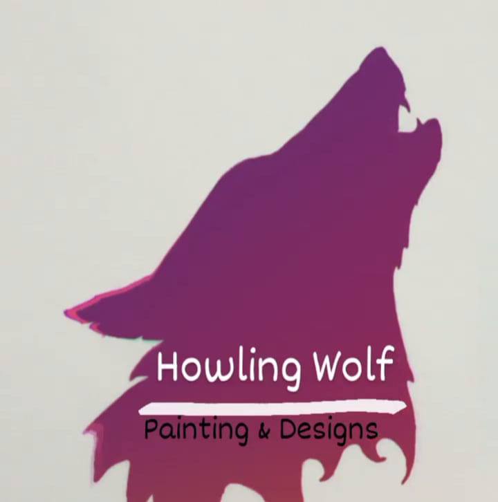 Howling Wolf Painting & Designs