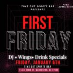 first friday time out sports bar warrenton nc january 6 2023