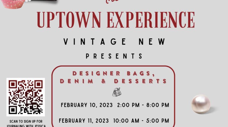 uptown experience vintage new designer bags denim desserts warrenton nc february 10 11 2023