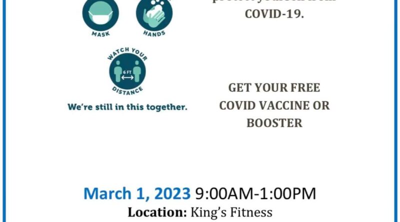 covid vaccine clinic kings fitness rural health group norlina warrenton nc march 1 2023