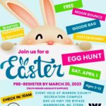 easter egg hunt warren county parks and recreation warrenton nc april 1 2023