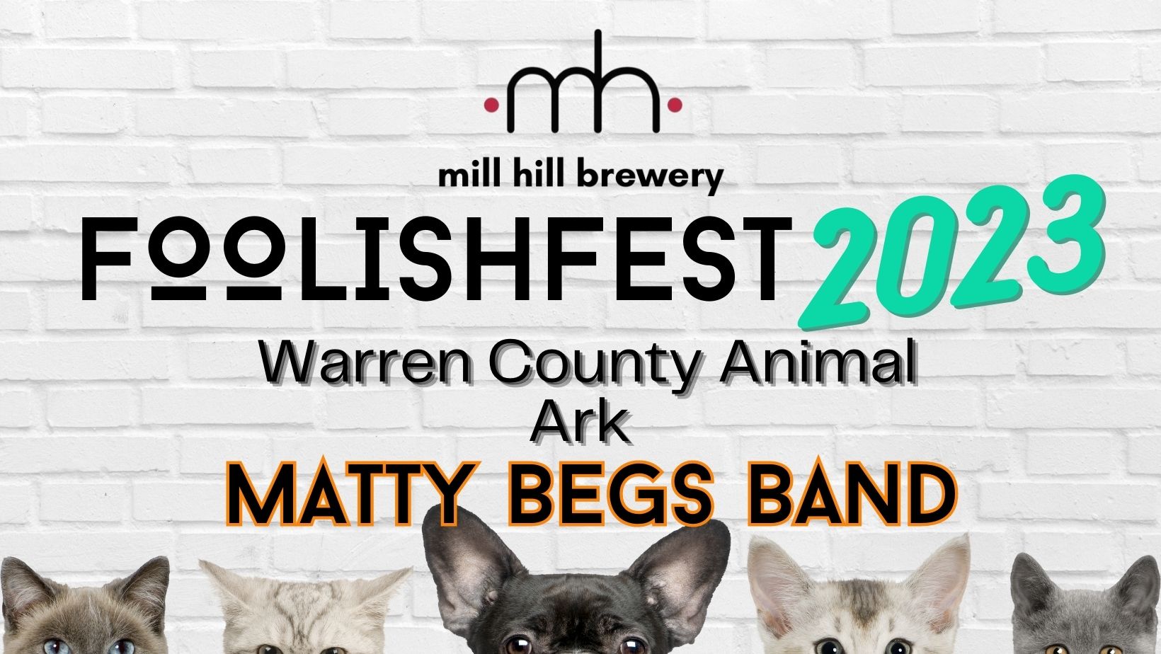 FOOLISHFEST 2023 warren county animal ark matty begs band mill hill warrenton nc