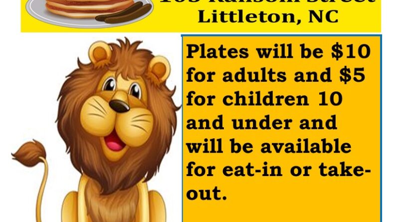 littleton lions pancake and sausage breakfast march 25 2023