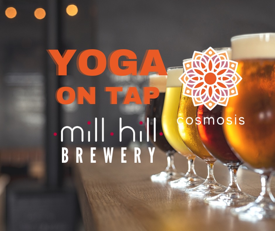 yoga on tap cosmosis yoga mill hill warrenton nc march 2023