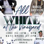 all white seven springs farm and vineyard norlina nc june 24 2023