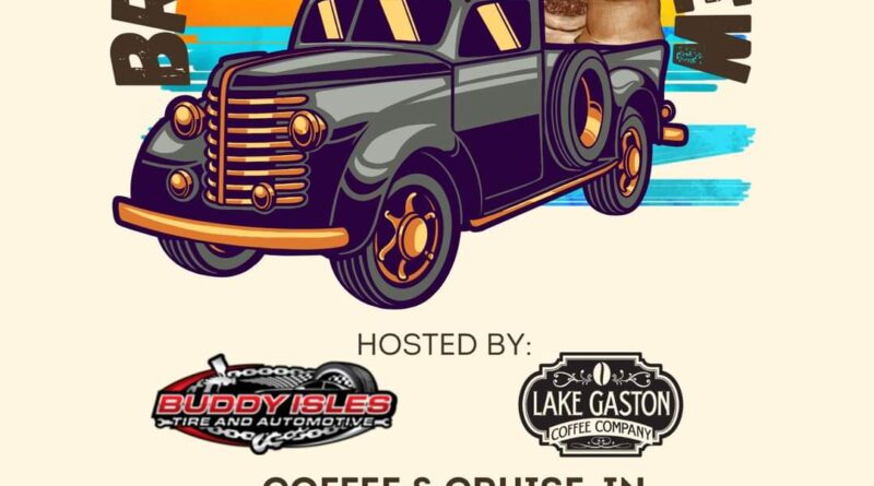 brew with the crew buddy isles lake gaston coffee cruise in littleton nc 2023