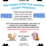 rabies clinic warren animal ark warrenton nc june 2023
