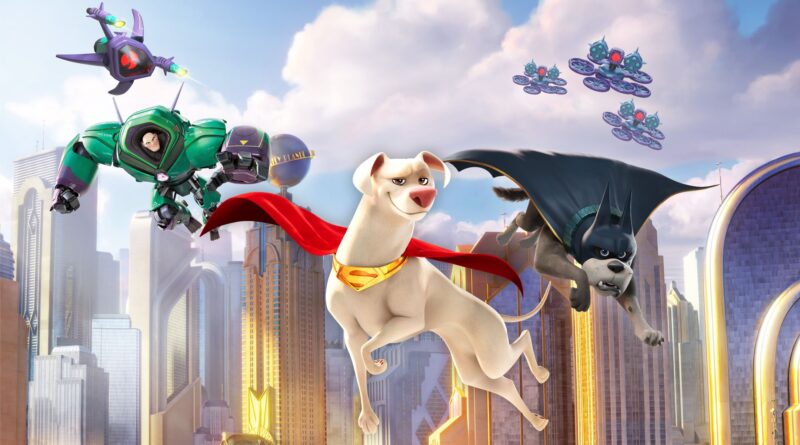 DC League of Super-Pets movie showing nc