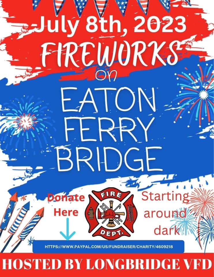Fireworks on Eaton Ferry Bridge The Warrenist