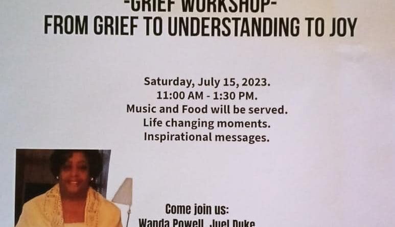 grief workshop wanda powell juel duke july 15 2023