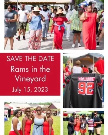 rams in the vineyard seven springs norlina nc july 15 2023