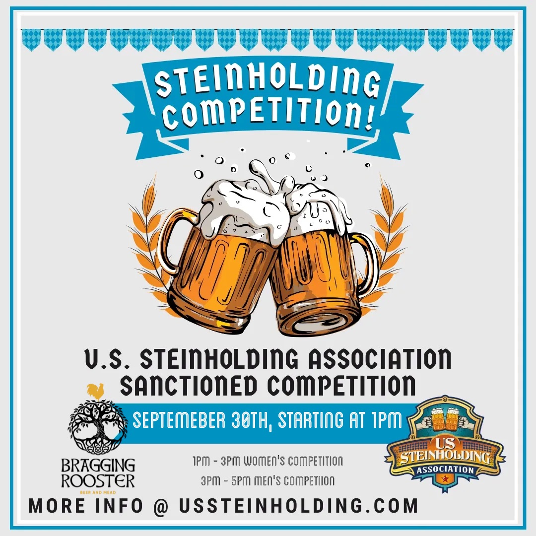 bragging rooster steinholing competition warrenton nc september 30 2023