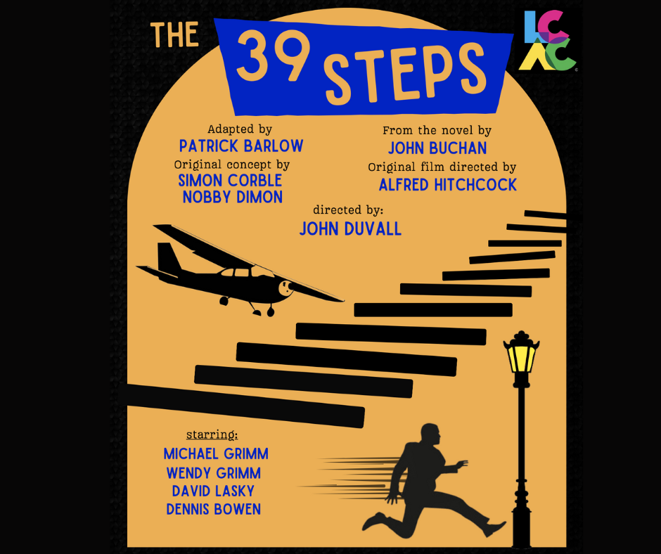 the 39 steps lakeland cultural arts center littleton nc september 2023