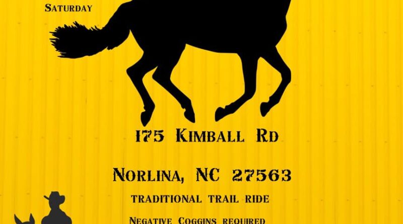 warrenton posse annual trail ride nc august 11 12 13 2023