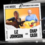 Liz Johnson Chap Cash Bow + Stern watersview restaurant lake gaston littleton nc september 22 2023