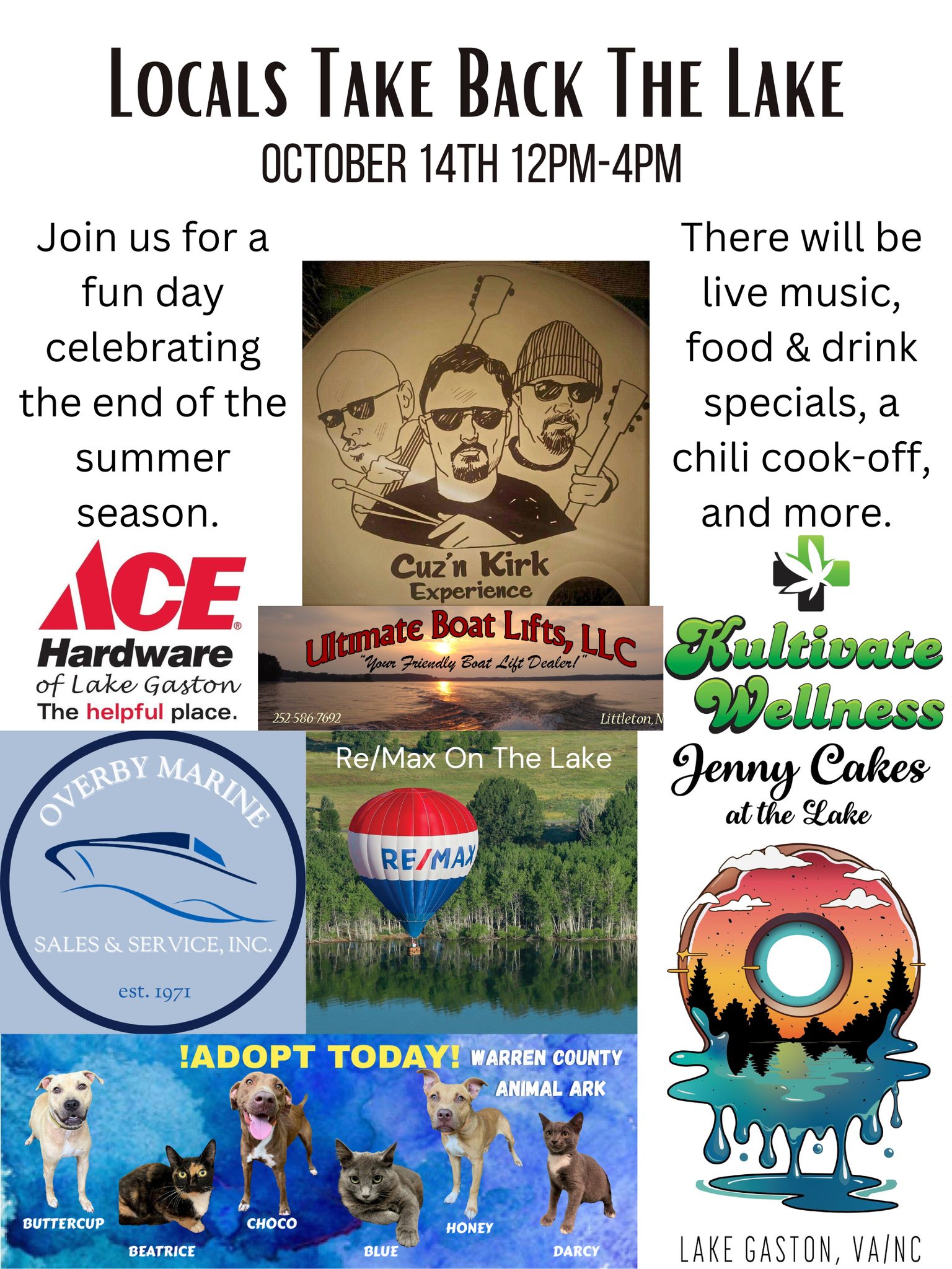 locals take back the lake watersview restaurant littleton lake gaston nc october 14 2023